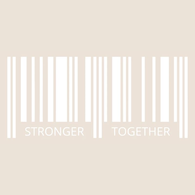 Together strong Corona Barcode Strichcode Partner
