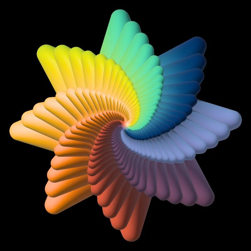 Regenbogenstern