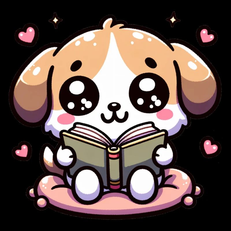 Dog Reading Reading Rover Rompers