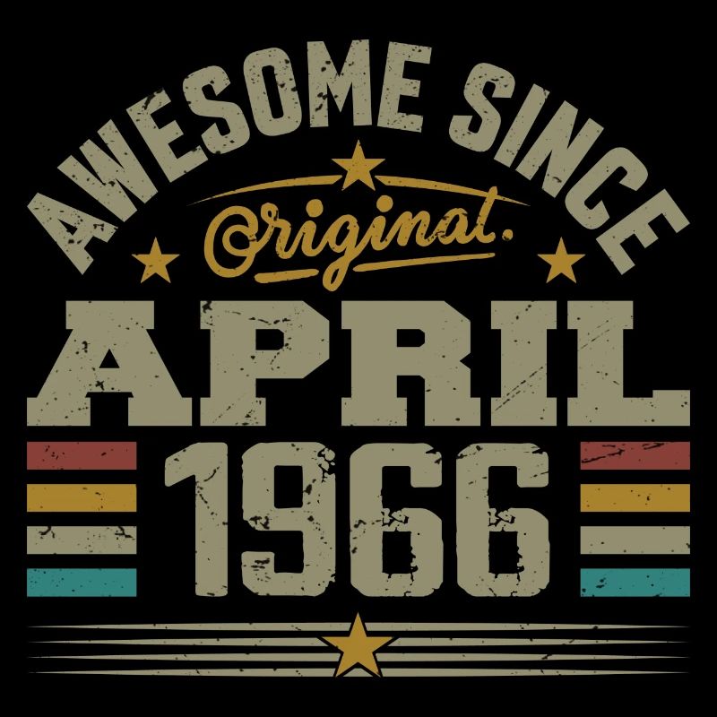 April 1966 Birthday Gift Idea Vintage 1966
