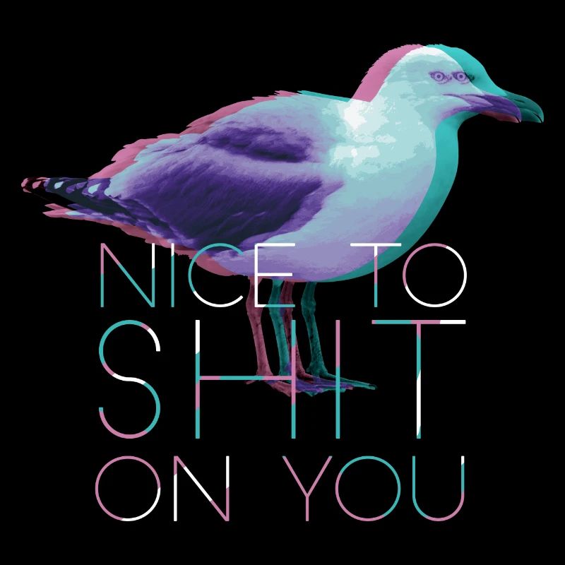 Naughty seagull
