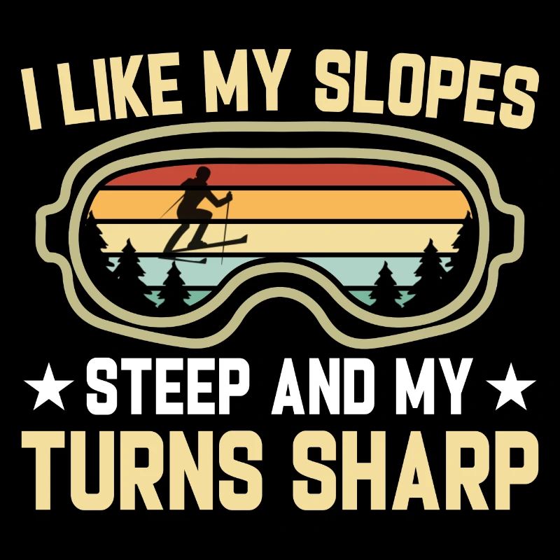 Skiing Slopes Steep Ski Winter Skier