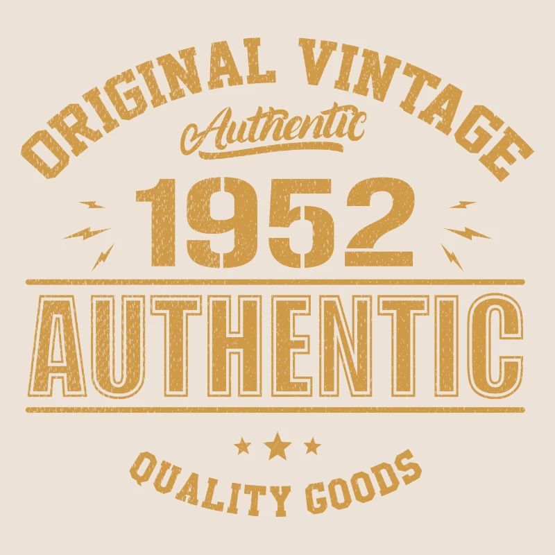Authentisches 1952 Original 1952 Geburtstagsgeschenk