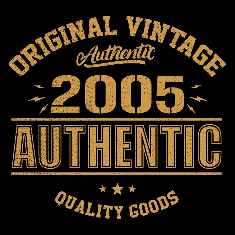 Authentic 2005 Cadeau D'anniversaire Original 2005