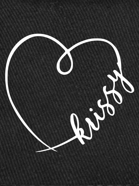 Krissy Name Calligraphy Heart