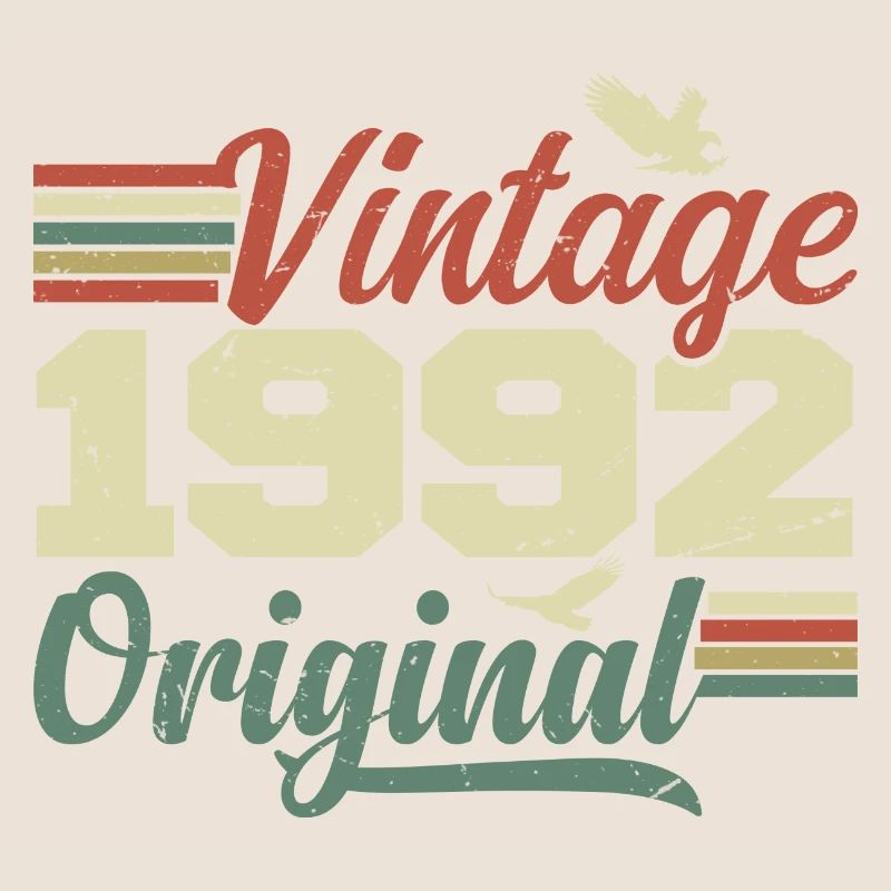 Vintage 1992 Retro Jubiläumsgeschenk