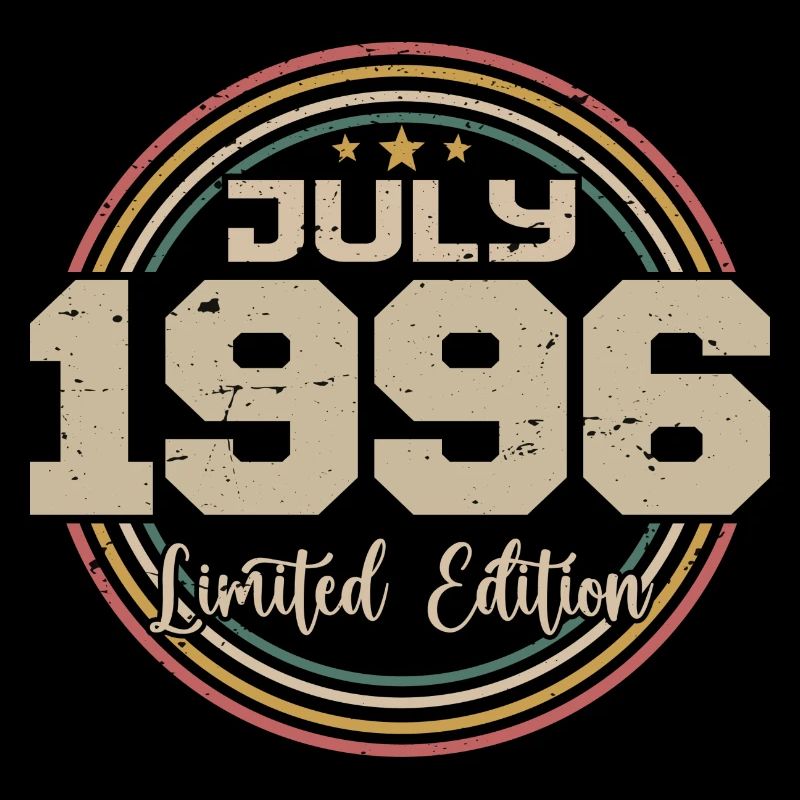 1996 Geburtstag Juli 1996 Geschenk Juli 1996
