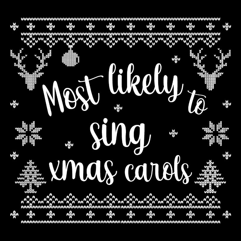 Les plus susceptibles de chanter des chants de Noël