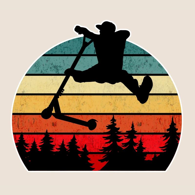 Escooter Scooter Stunt