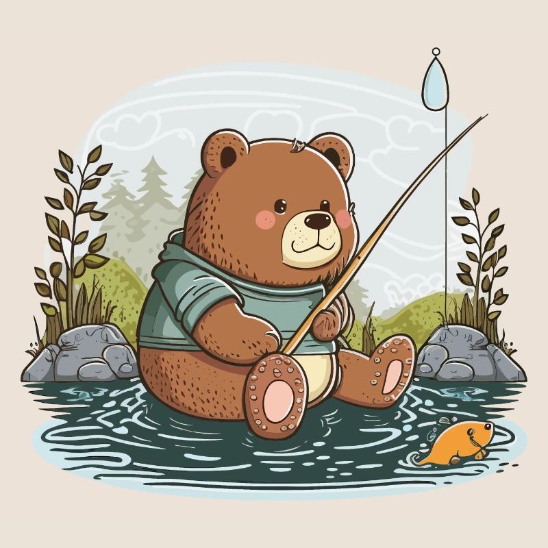 Ours de pêche
