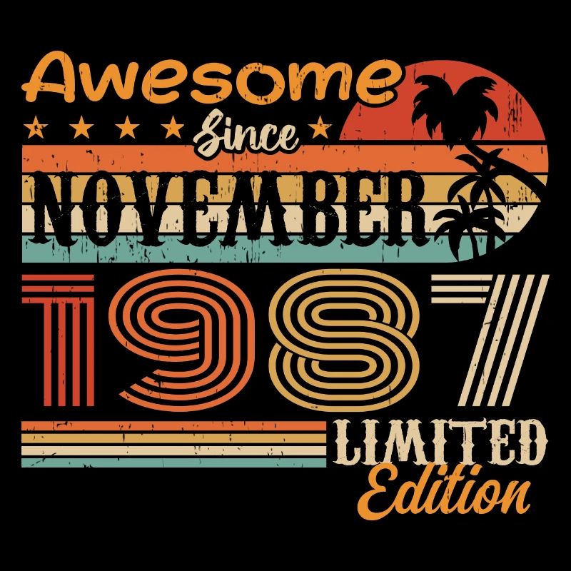 A legend was born in November 1987 - 1987