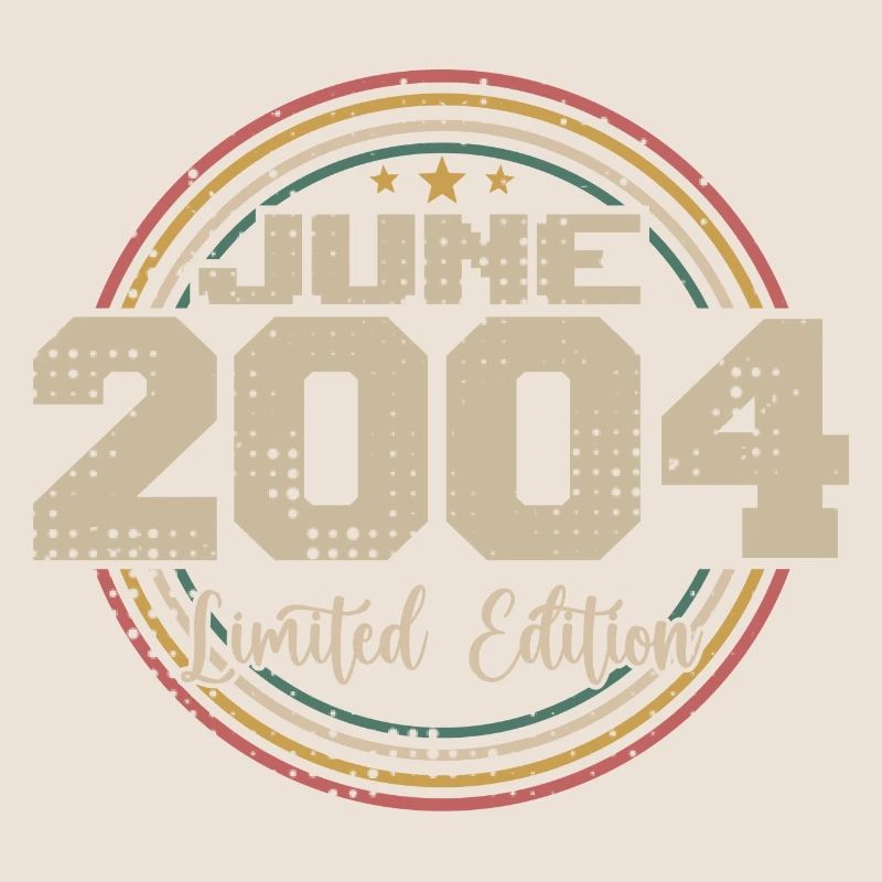 geboren im Juni 2004 Geburtstag 12004 Juni 2004 Juni