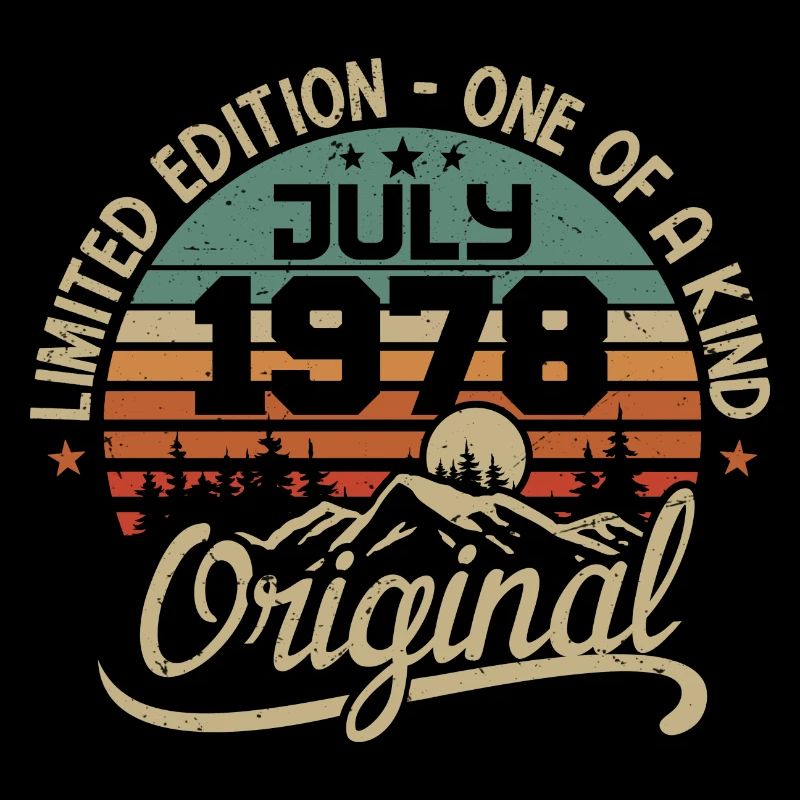 July 1978 Gift Birthday Gift 1978 July