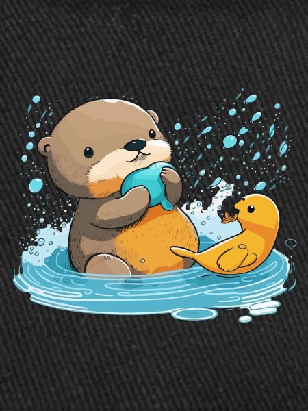Gummiente Otter