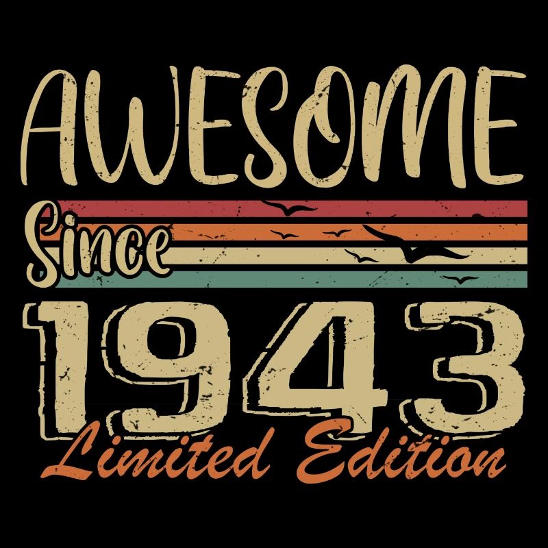 Legends Were Born In 1943 Vintage 1943