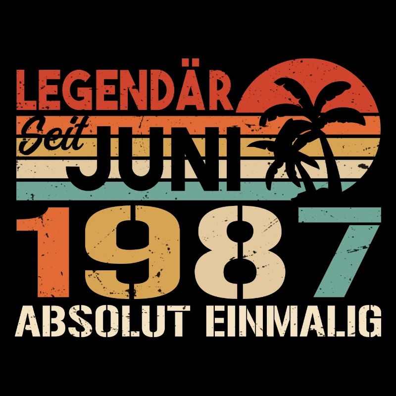 Legendär seit Juni 1987 - Geburtstag 1987