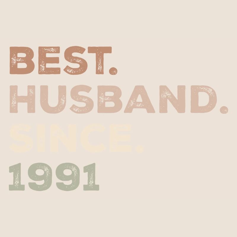 Bester Ehemann seit 1991 Jubiläumsgeschenk