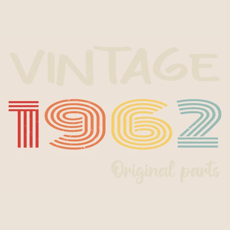 Original 1962 Vintage | Geburtstagsgeschenk 1962