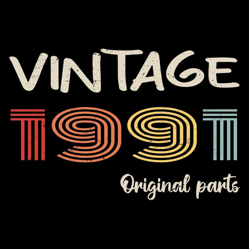 Original 1991 Vintage | Geburtstagsgeschenk 1991