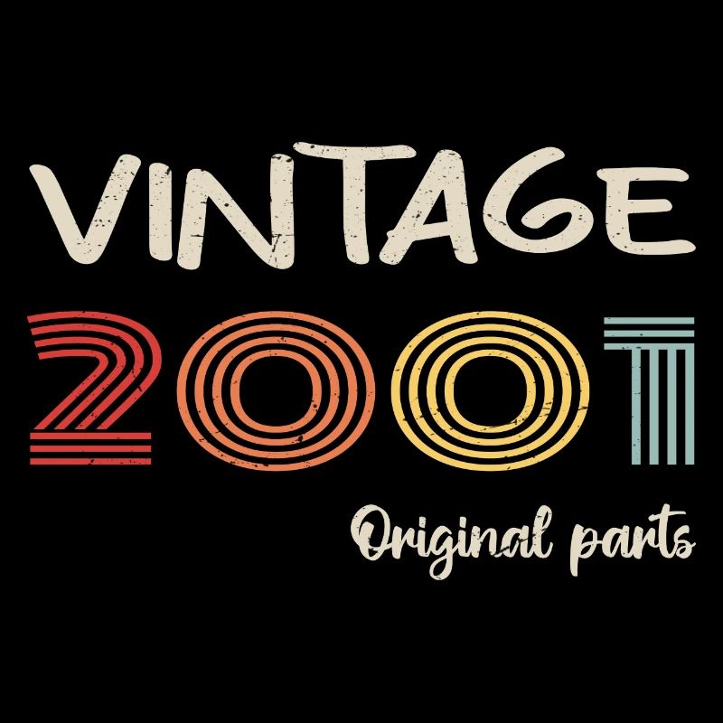 Original 2001 Vintage | Birthday present 2001