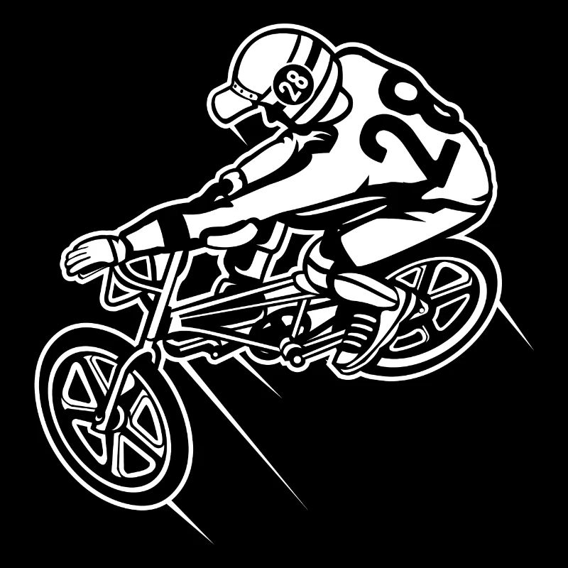 BMX Bicycle / Bike 01_white