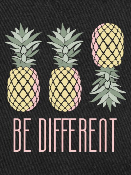 L'ananas soit différent