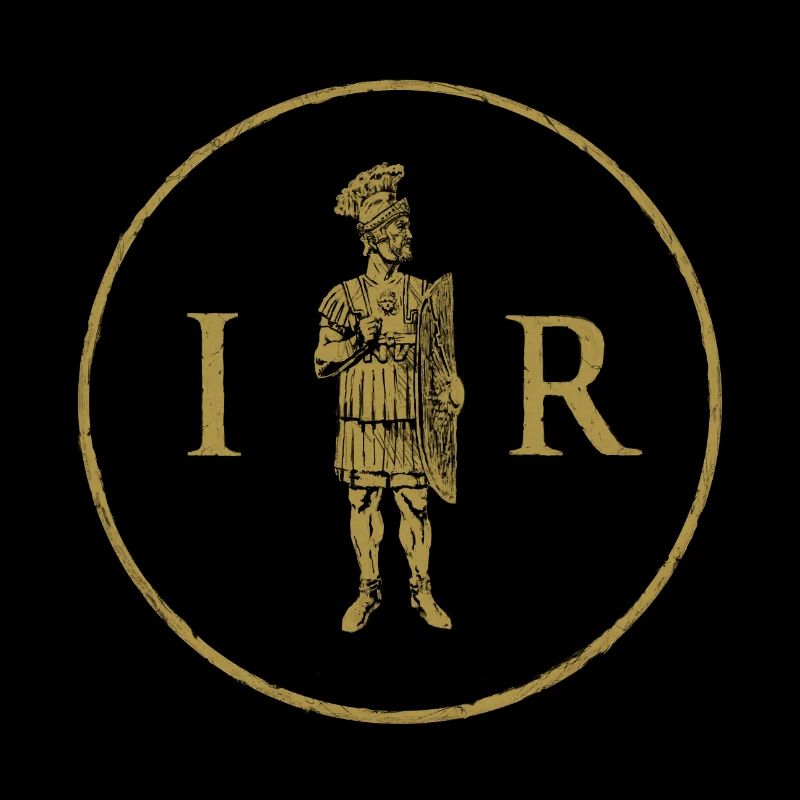 Prätorianer und Initialen IMPERIUM ROMANUM