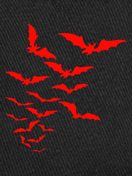 Red Bats - Halloween