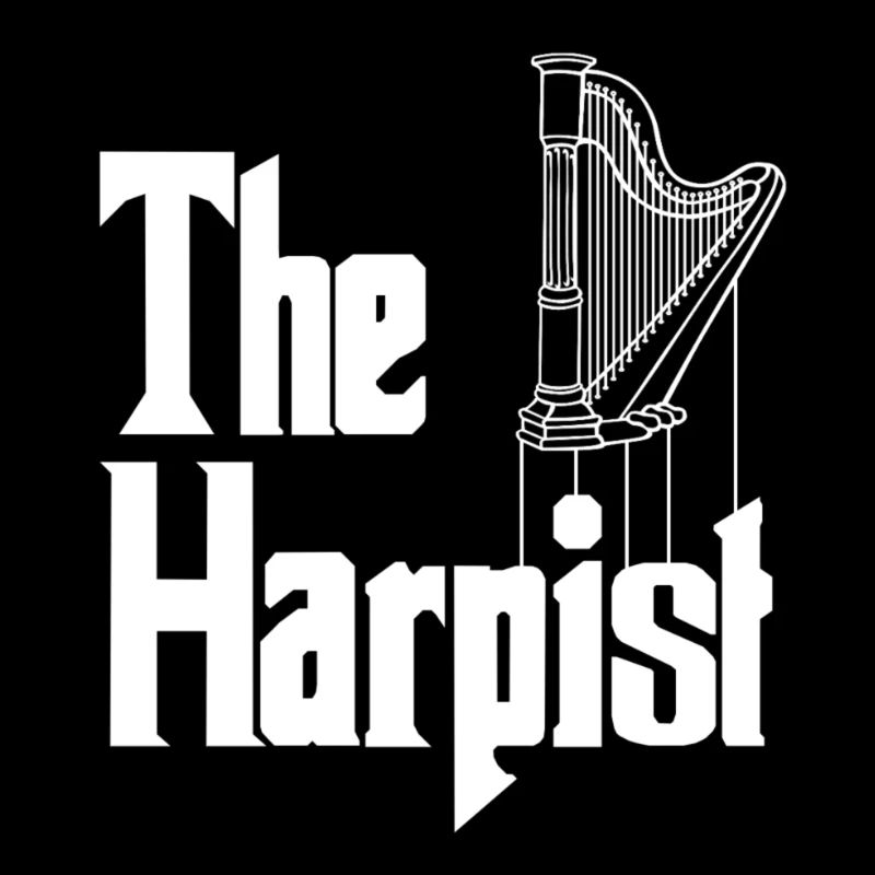 La harpe Harp Harp Conception drôle