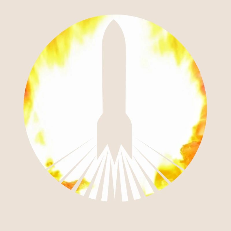 Lancement de fusée