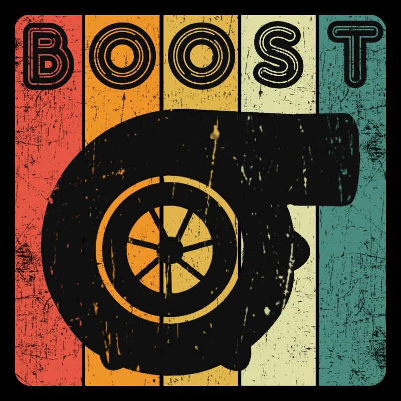 Turbolader Vintagedesign