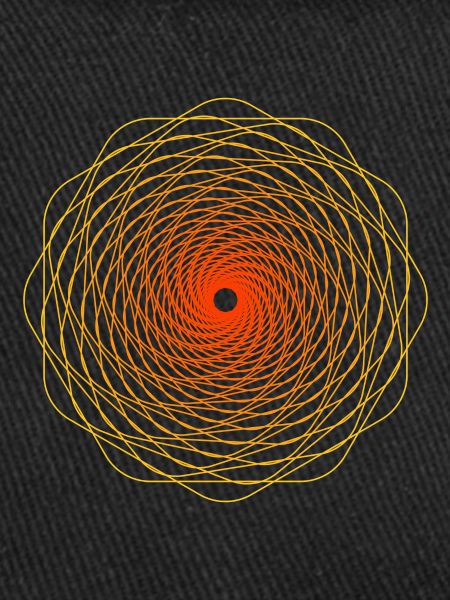 Sacred Geometry Spiral Sun