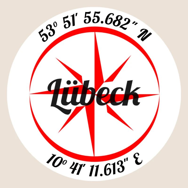 Coordinates Lübeck