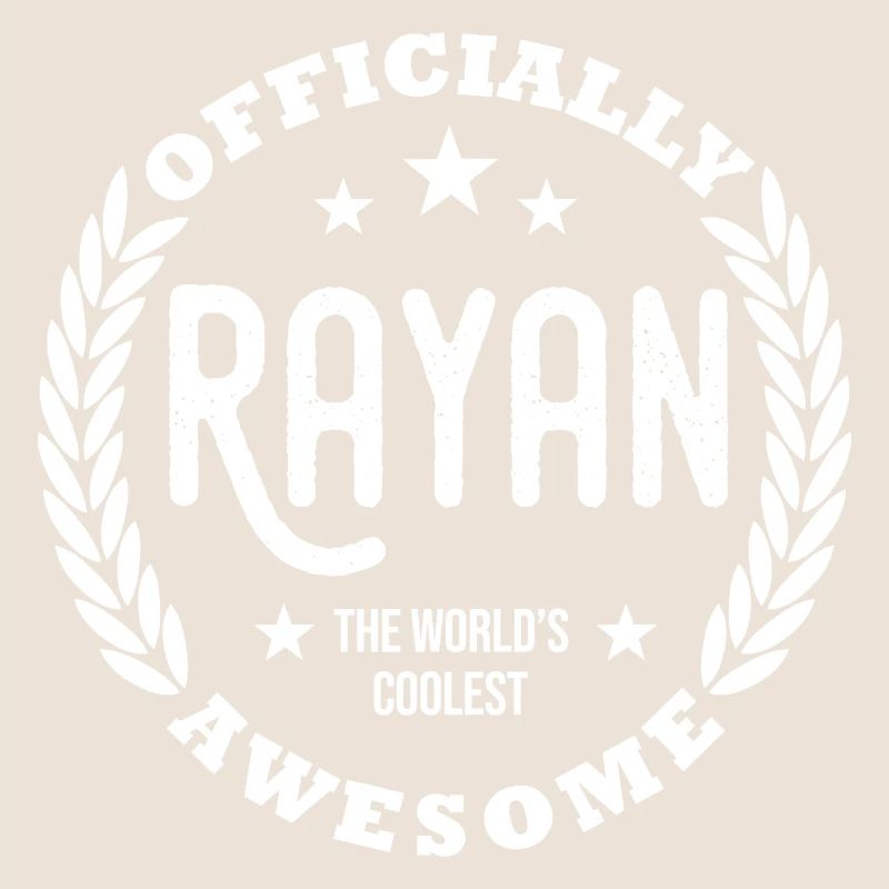 RAYAN personalized first name