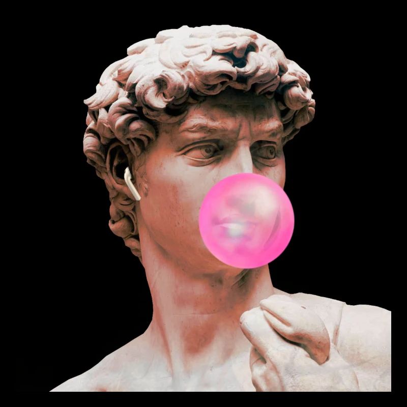 Kaugummi, Airpods Statue
