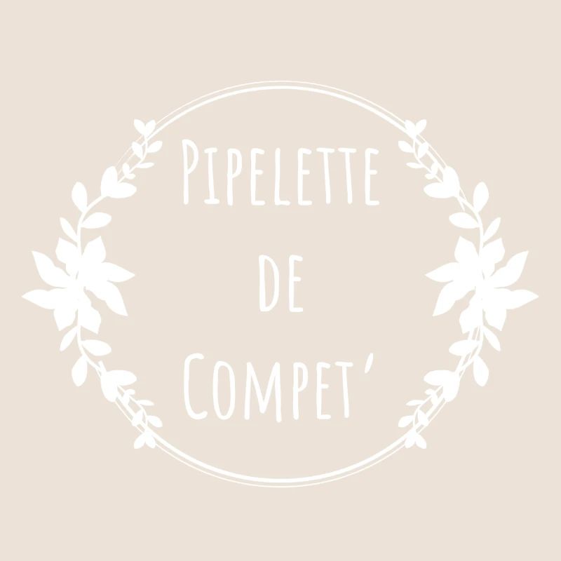 Pipelette de compet' blanc