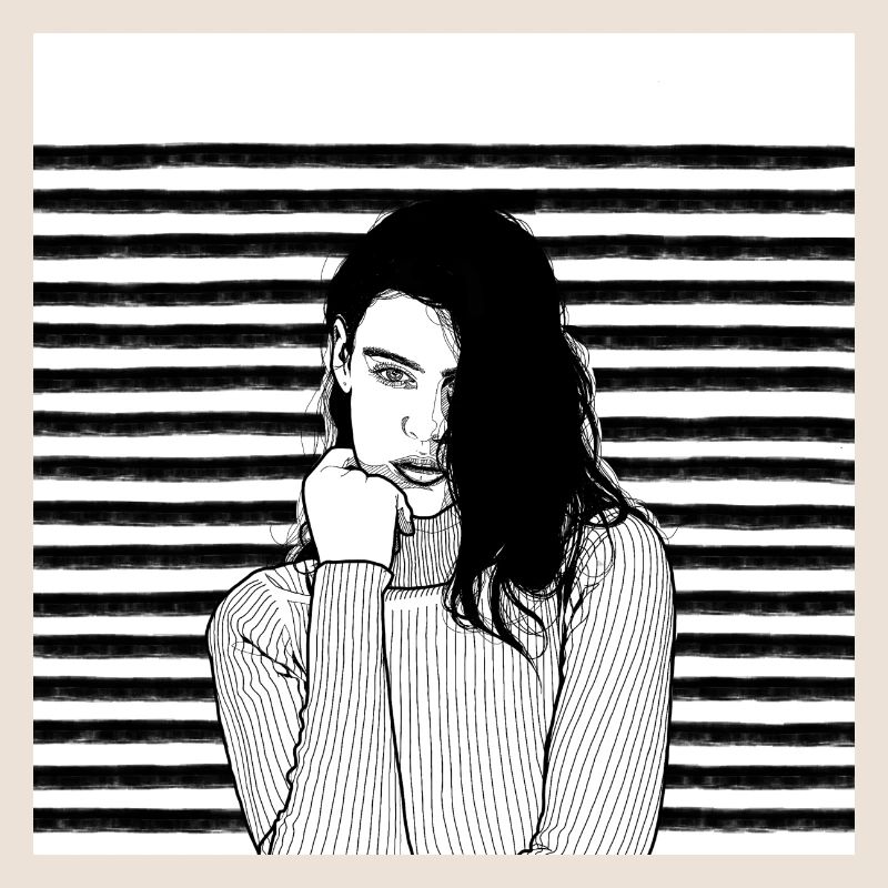 Rayures Noir Blanc