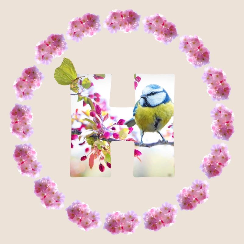 printemps oiseau papillon h