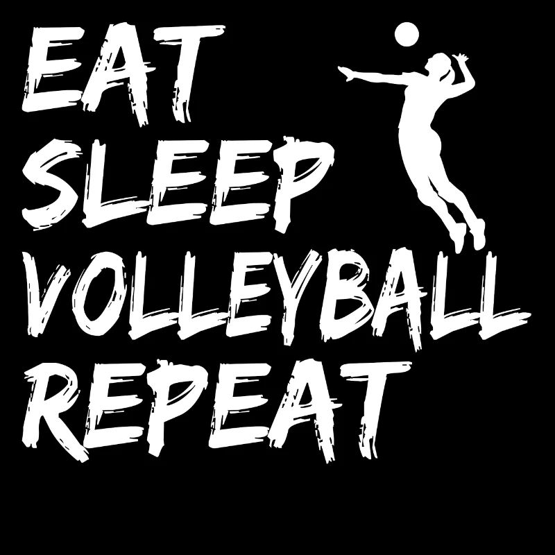 eat sleep volleyball repeat