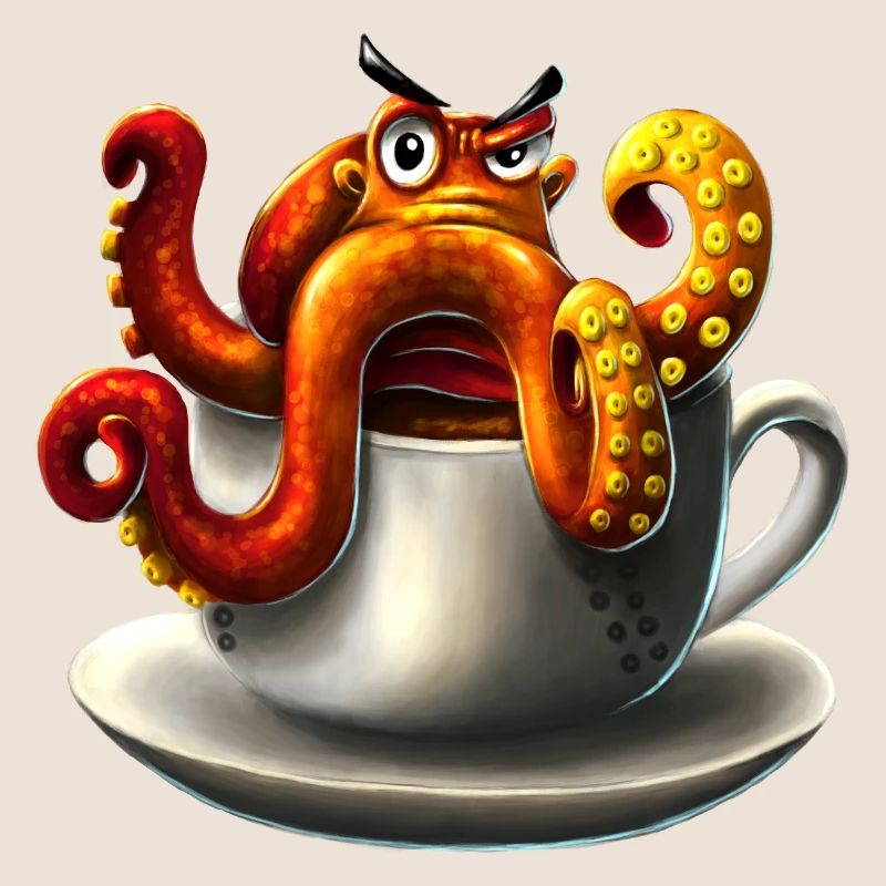 Café pieuvre