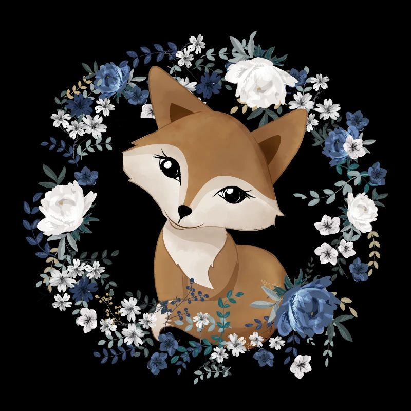 Flower fox