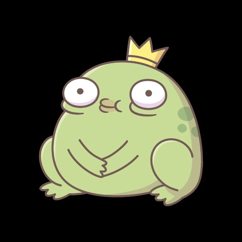 Vilain Prince Grenouille Mignon
