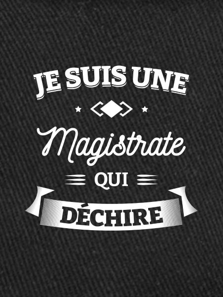 MAGISTRATE QUI DÉCHIRE