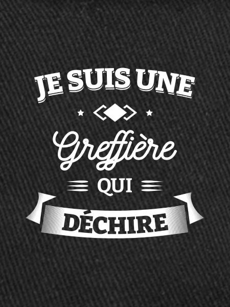 GREFFIÈRE QUI DÉCHIRE