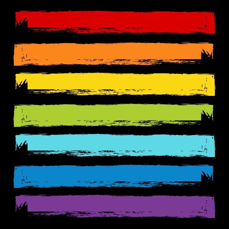 Regenbogen LGBT LGBTQ CSD Symbol Muster Gay Pride