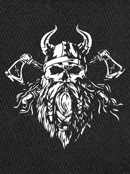 Viking Skull - Axes