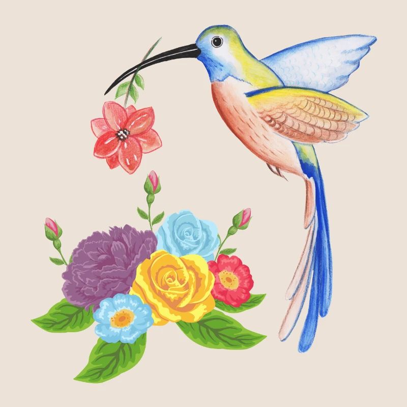 Nid de colibri