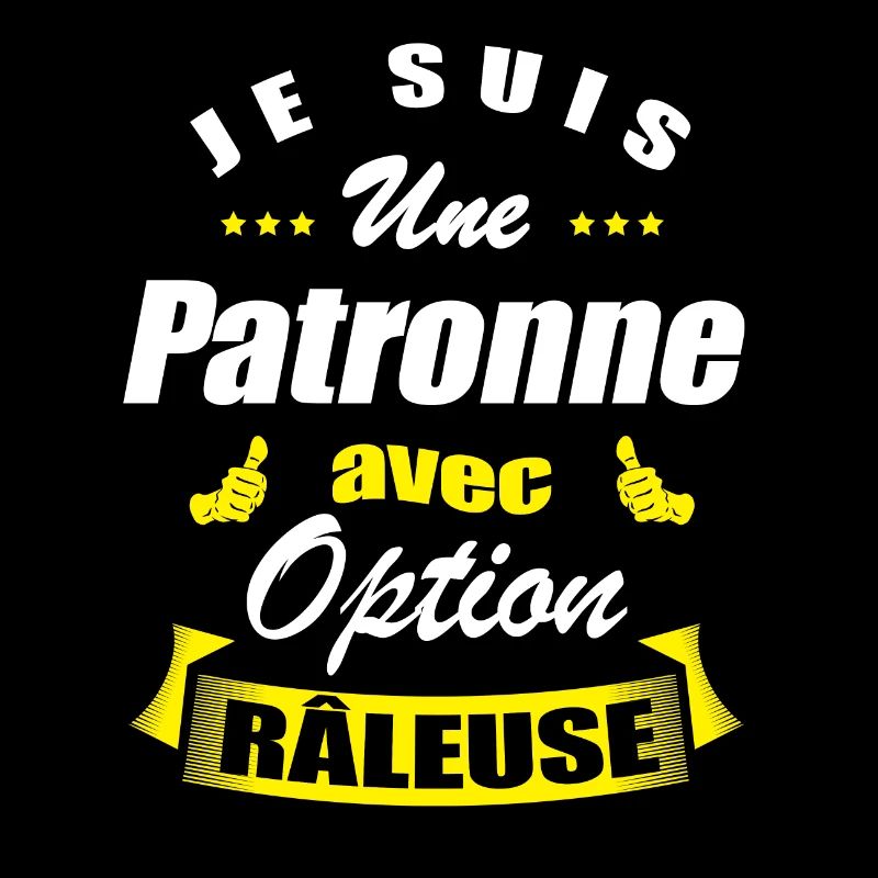 PATRONNE AVEC OPTION RÂLEUSE
