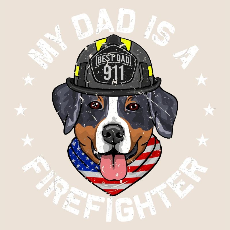Berner Sennen Fire Brigade Papa