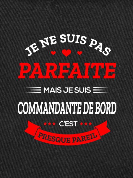 COMMANDANTE DE BORD PARFAITE